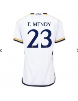 Real Madrid Ferland Mendy #23 Domácí Dres pro Dámské 2023-24 Krátký Rukáv